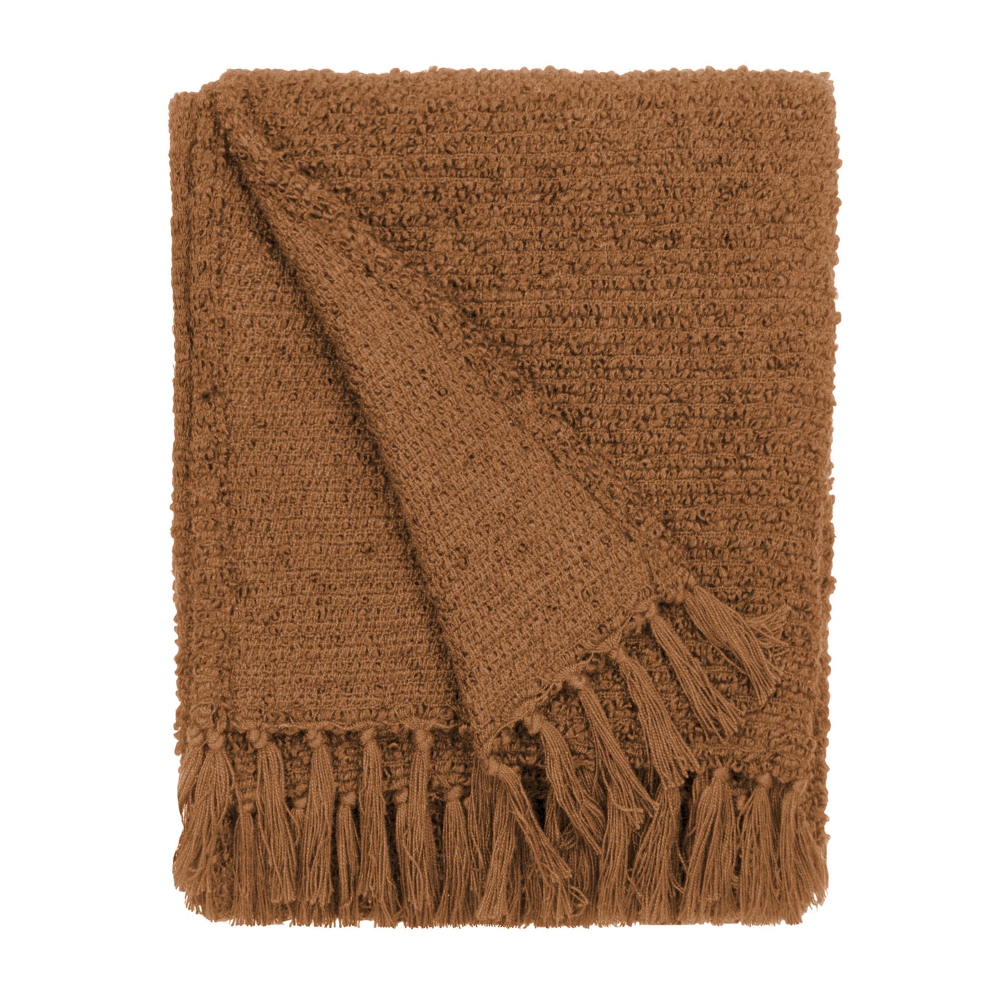 Candar Boucle Throw Ginger