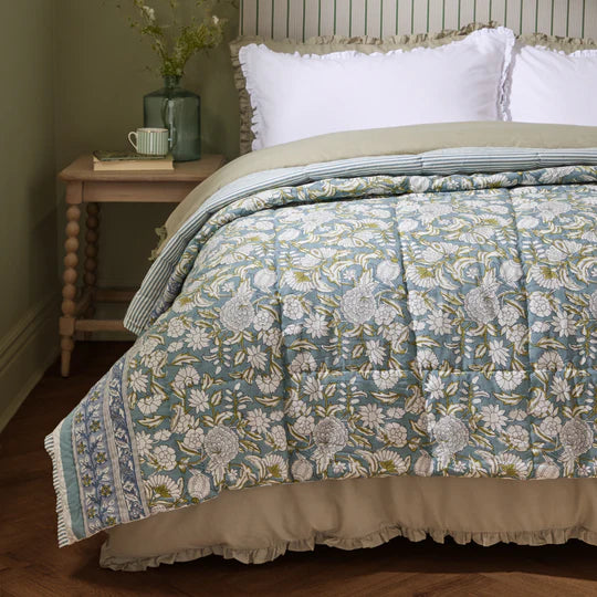 Annabelle Bedspread Blue