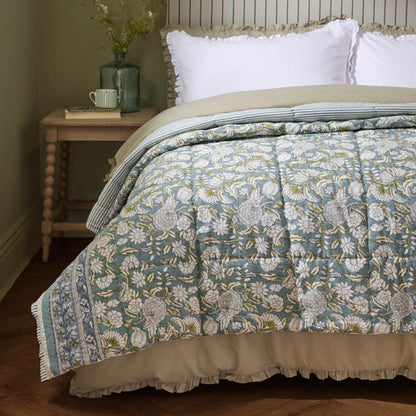 Annabelle Bedspread Blue