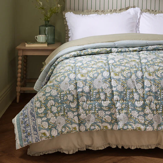 Annabelle Bedspread Blue