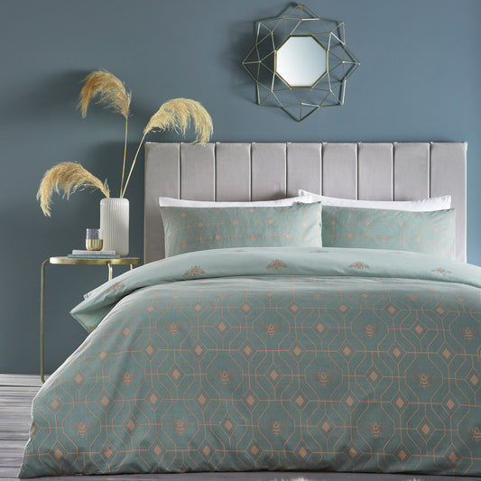 Bee Deco Duvet Cover Set
