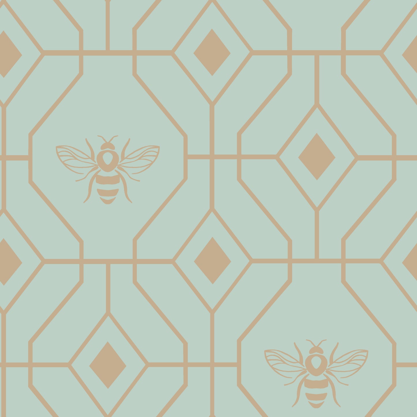 Bee Deco Duvet Cover Set