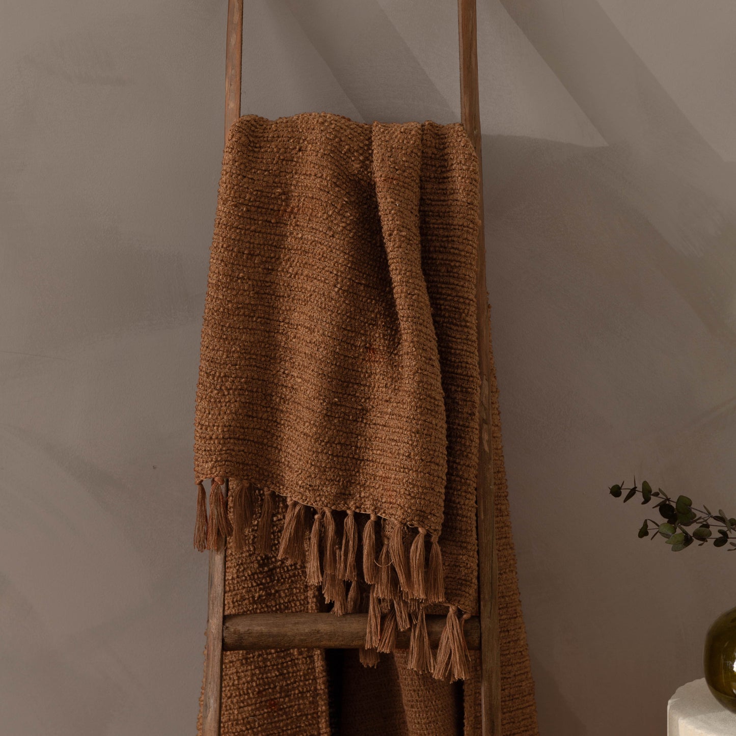 Candar Boucle Throw Ginger
