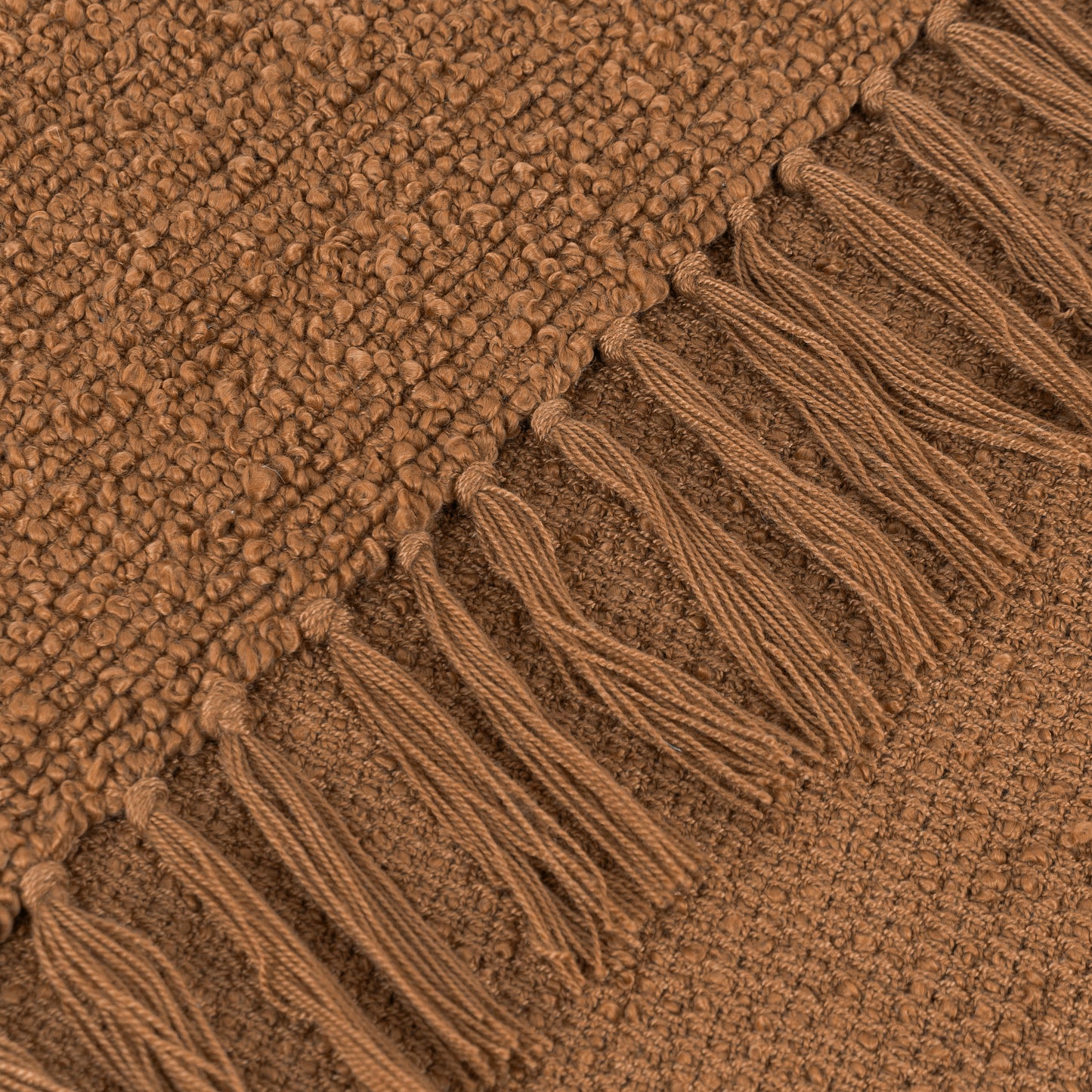 Candar Boucle Throw Ginger