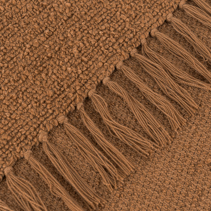 Candar Boucle Throw Ginger