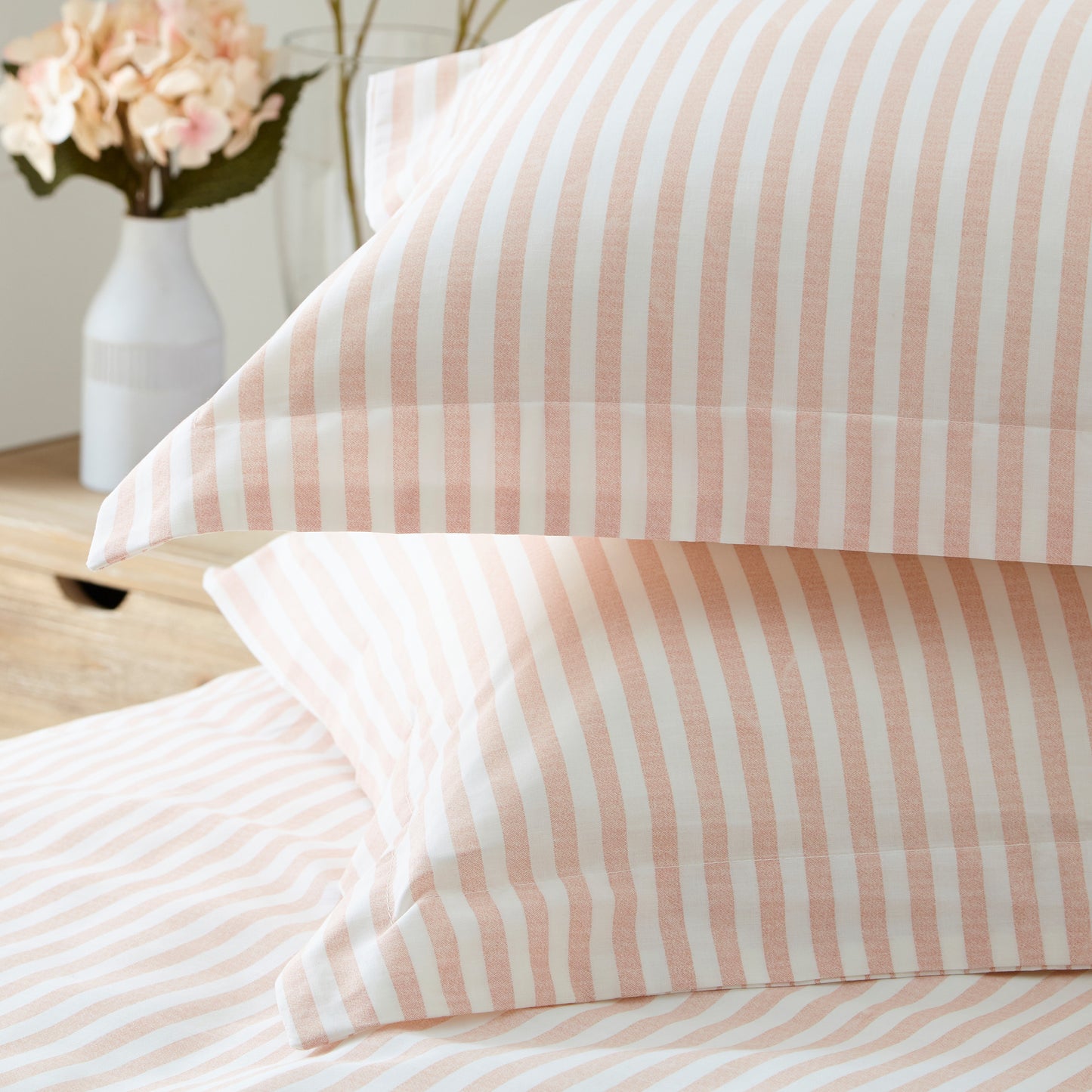 Hebden Mélange Stripe Blush