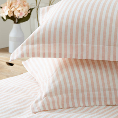 Hebden Mélange Stripe Blush