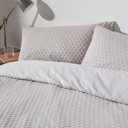 Polka Tuft Duvet Cover Set